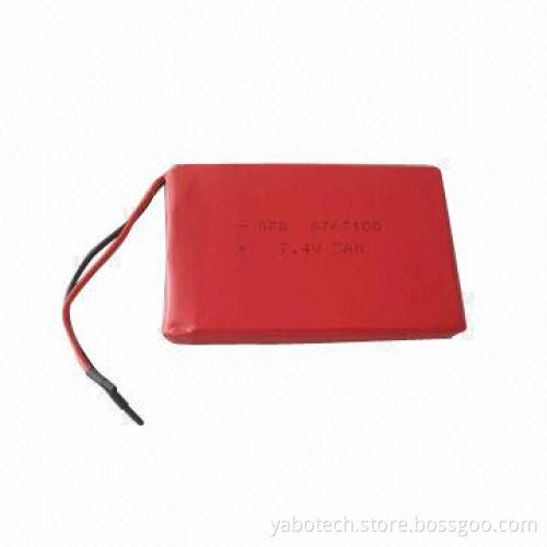 5Ah 6S 7.4V 35C Li-po Battery Pack, Made in China